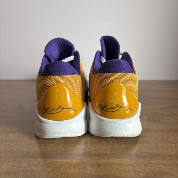 Nike Kobe V 2010 “Lakers Home” CFM SAMPLE PROMO SNEAKERS
